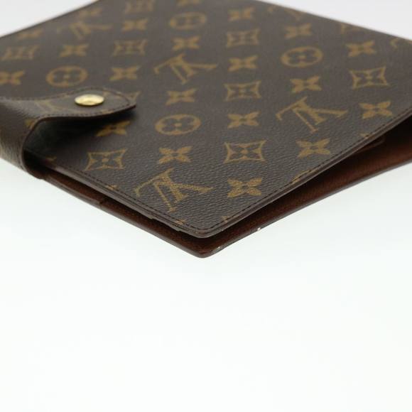 LOUIS VUITTON Monogram Agenda GM Day Planner Cover R20006 LV Auth yk6168B - Picture 10 of 16